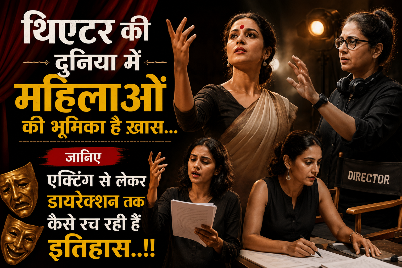थिएटर की दुनिया में महिलाओंं की सफलता की डगर…जानिए संघर्ष से सशक्तिकरण तक का सफर
